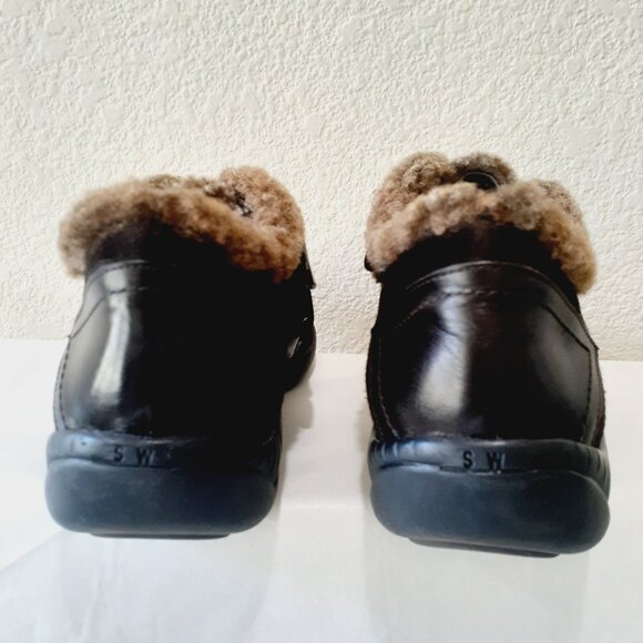 Stuart Weitzman Faux Fur Trim Shoes - Picture 7 of 12